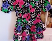 Girls 80s Dress 4T/5T