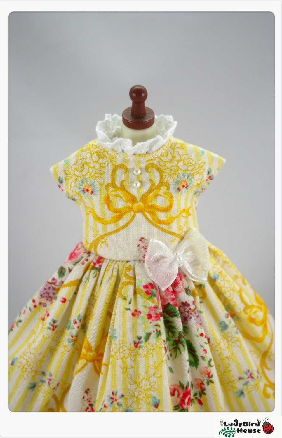 LADYBIRD HOUSE Blythe Outfit Yellow Dress