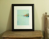 Fine Art Print 11x14 Archival Matted giclee print - wall art - wall decor - abstract oil painting