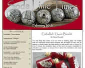 Feb 2013 Soda Lime Times Lampworking Magazine - Embellishment Issue - (PDF) - by Diane Woodall