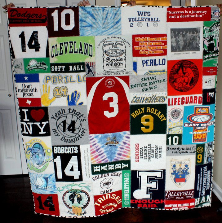 Memories in Tee Shirts - Wallhanging/Art Quilt