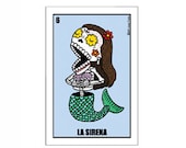 La Sirena Small Vinyl Sticker