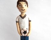 Custom Portrait Fathers Day Man Dad Folk Art Sculpture