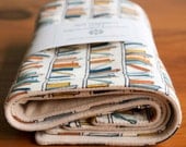 Organic Burp Cloths, Set of Two in LIBRARY