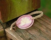 Large Breast Milk Pendant Bracelet.