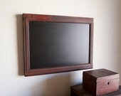 Antique Framed Chalkboard, Wood Framed Chalkboard, Blackboard, Message Board, Recycled