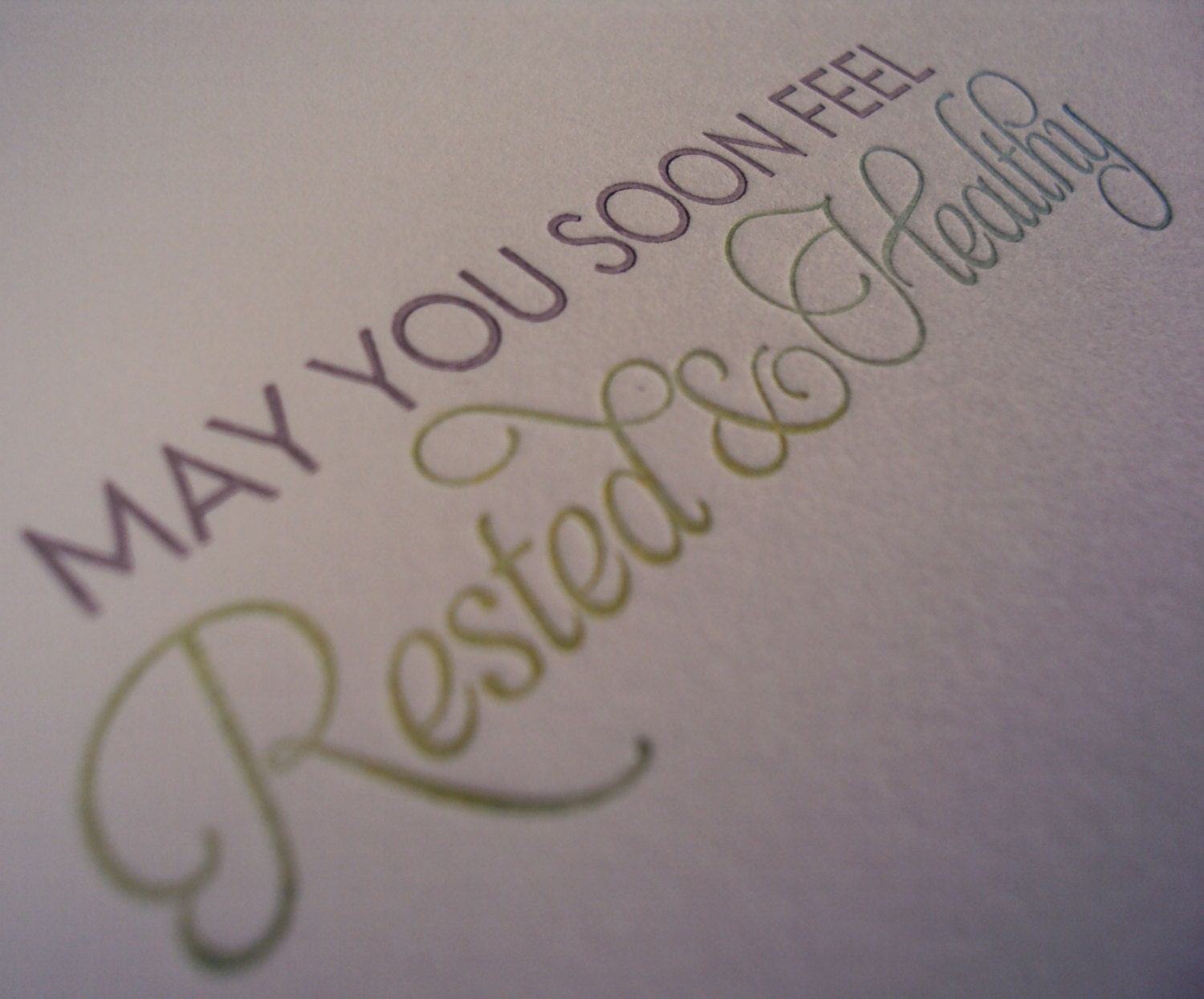 Letterpress Greeting Card...