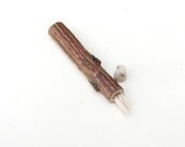 Toothpick Case Rugged Man Rustic Practical Mens Pocket Accessory Gift for Fathers Day Grads