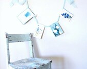 Vintage Beach Cottage Garland or Banner