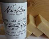 Henna Medium Brown Hair Conditioner For Type 2 Hair Fortifies Detangles Natural No Silicones No Dimithicone Adds Warmth