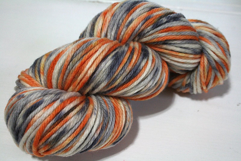 hand dyed yarn - Simple SW Bulky - Is It Sweet colorway