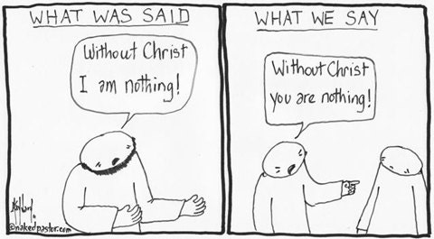 without Christ PRINT