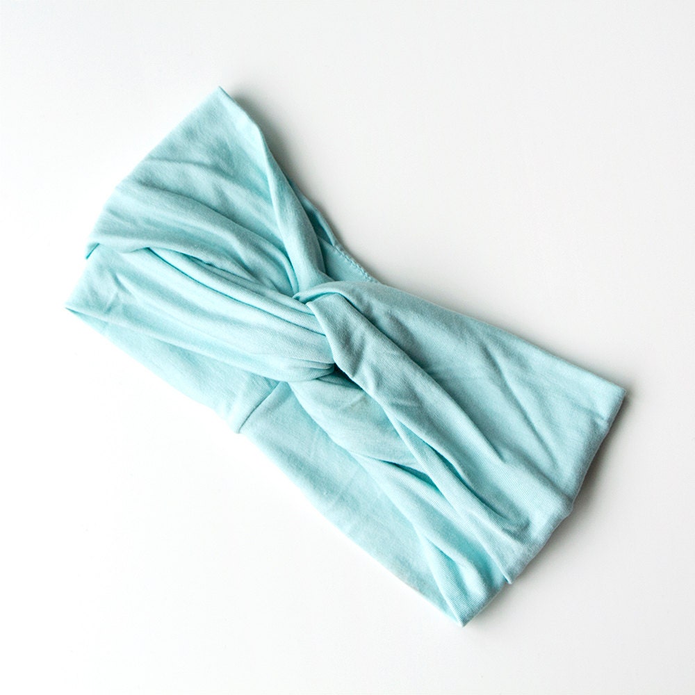 Turban Headband Aqua