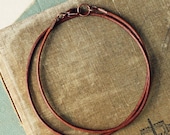 Leather cord- single strand