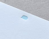 Letterpress SMS Texting Bubble Card Set with Envelopes