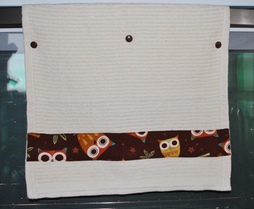 Hanging kitchen bar mop towel set