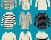 sweaters ART PRINT