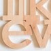 for like ever wood sign in any color - wall decoration for vintage or modern decor
