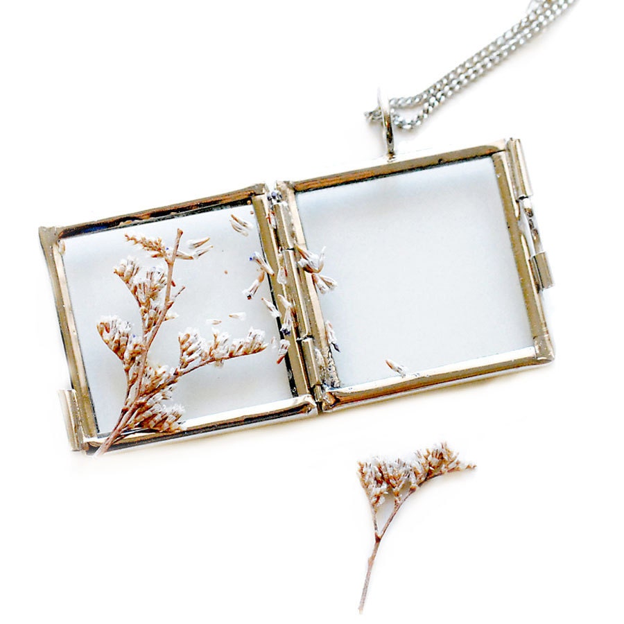 Square Keepsake Locket