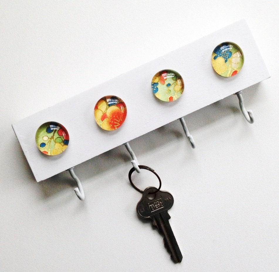 Spring Blossom (NEW) - Key Hook, Key Rack, Key Holder, Wall Hook, Jewelry Organizer