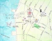 Custom Friendship Map -- Digital File