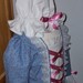 Girls  Colonial  Dress /  and Cap /Made to order sizes 4 to 14 in  Five choices of fabric