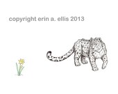 Snow Leopard 8x10 Print