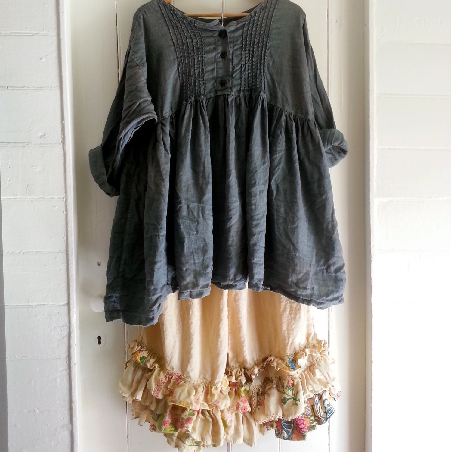 Vintage Linen Pants made to order Small to Extra Large