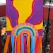 Colorful Double Sided Sun Banner Garden Art Flag