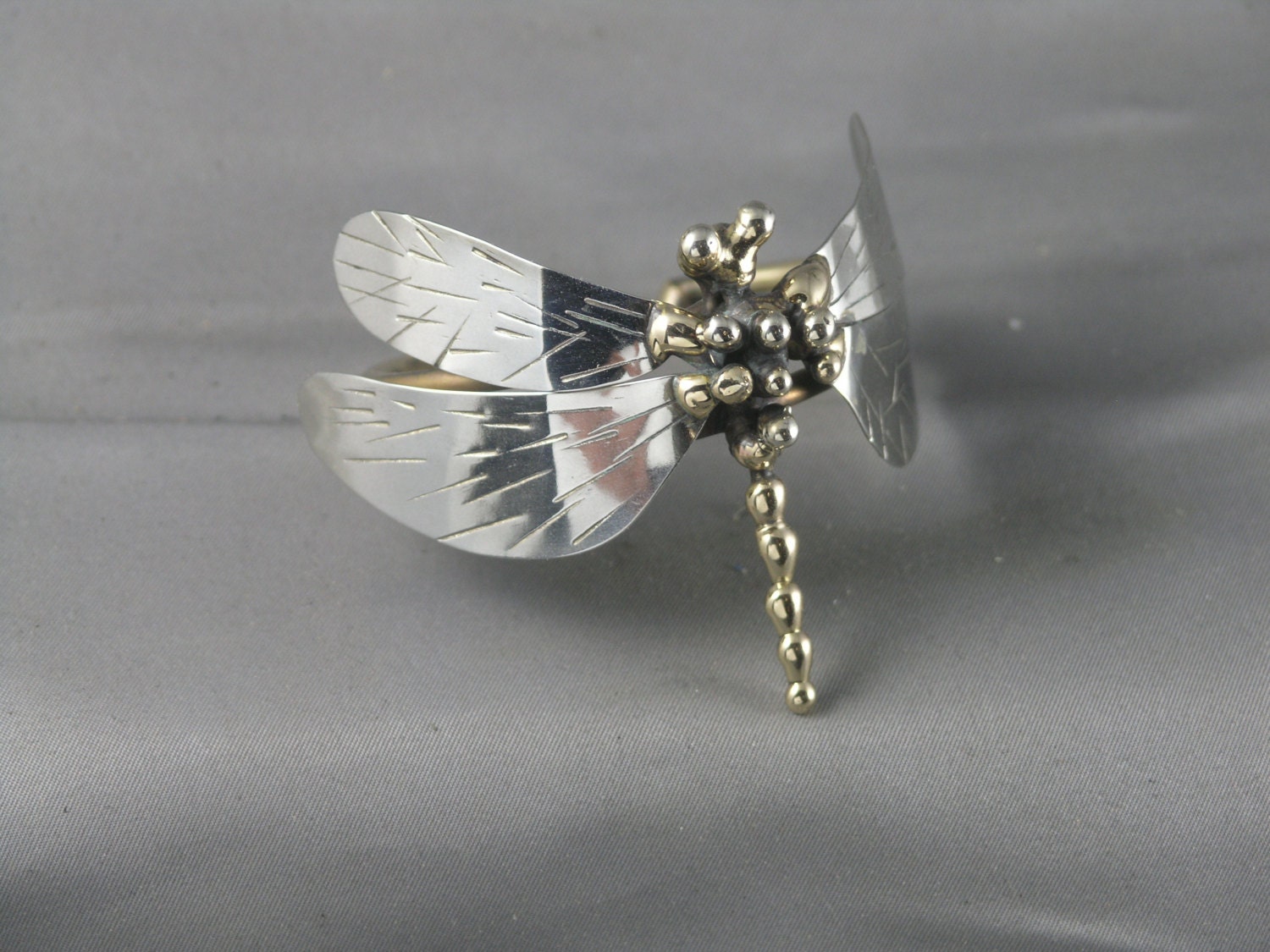 Dragonfly Cuff Bracelet
