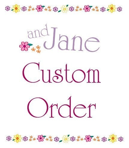 CUSTOM listing for Ashley
