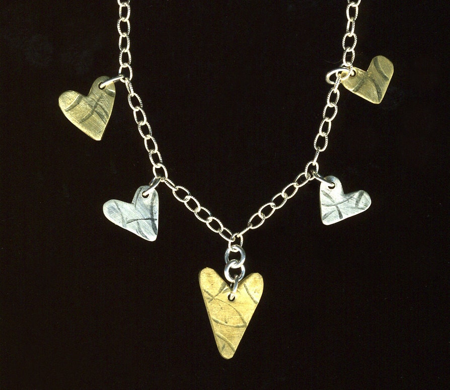 Heart Droplets Necklace