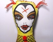 Handmade Plush Monster (Vampire Rag Doll)