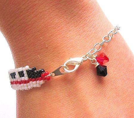 Walt Disney World Beaded Monorail Bracelet Custom Line Color