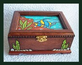 Jewelry Box Angel Fish Design