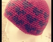 80's Heart Sweater Hat