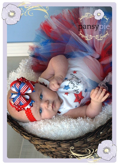 Baby Girl 4th Of July Outfit 4th Of July Tutu Dress July 4th Baby Girl Dress Red White And Blue Tutu Newborn 3 Month 6 Month