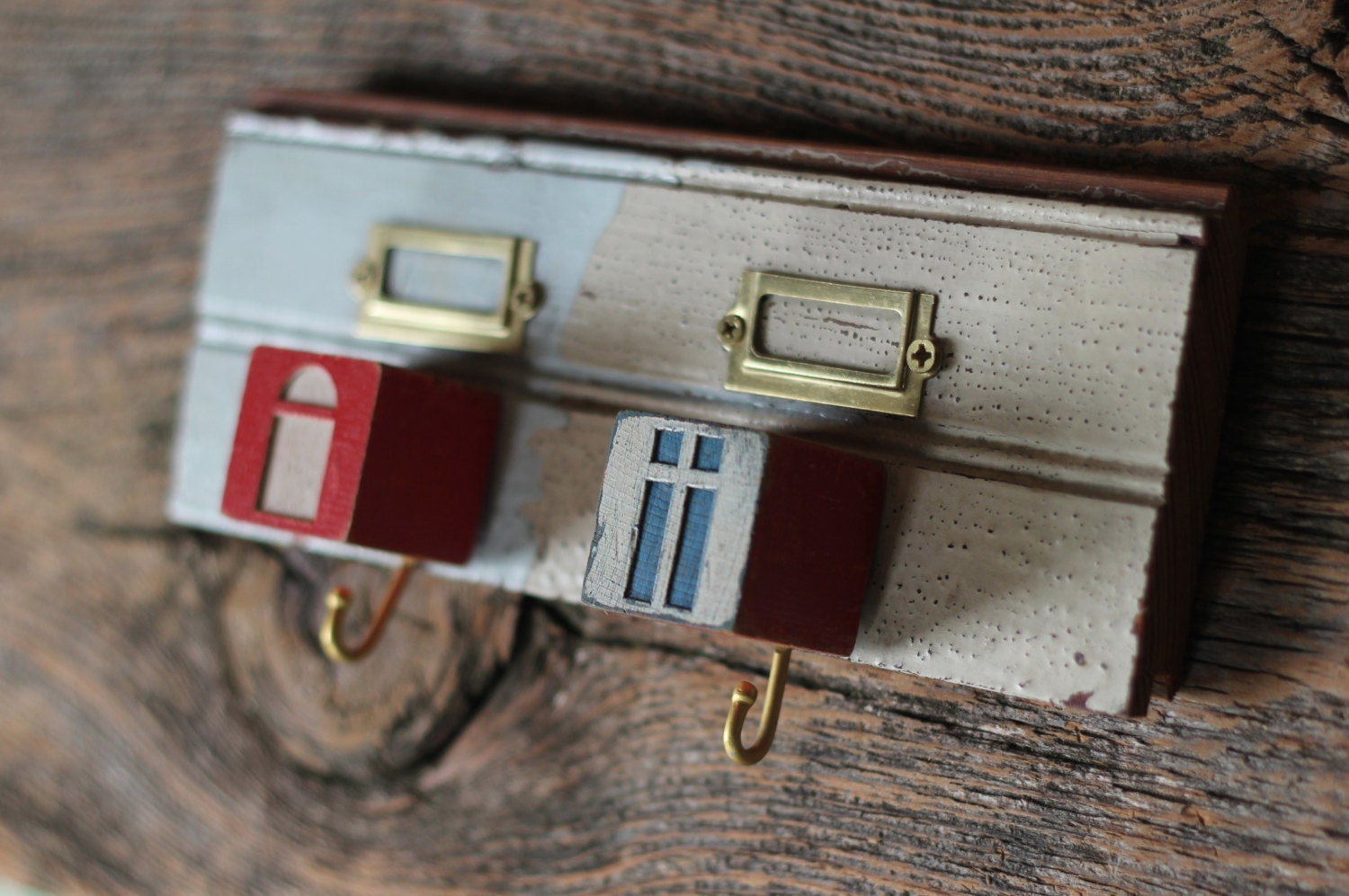 Architectural Block Key Rack