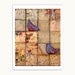 Bird Print Art Love Birds 8X10 -All Life is an Experiment-