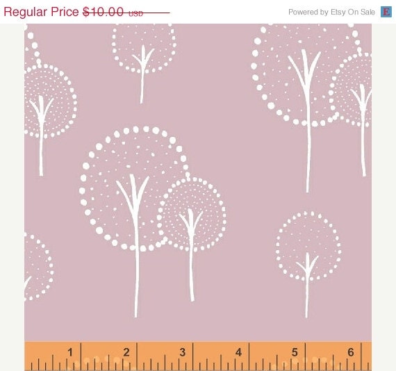 ON SALE Glimma---Kulla in Rosie---1 yard--Lotta Jansdotter for Windham Fabrics