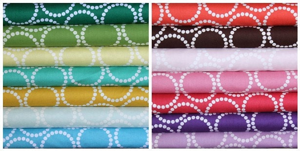Pearl Bracelet half yard bundle--14 pieces---7 yards total--Lizzy House for Andover Fabrics