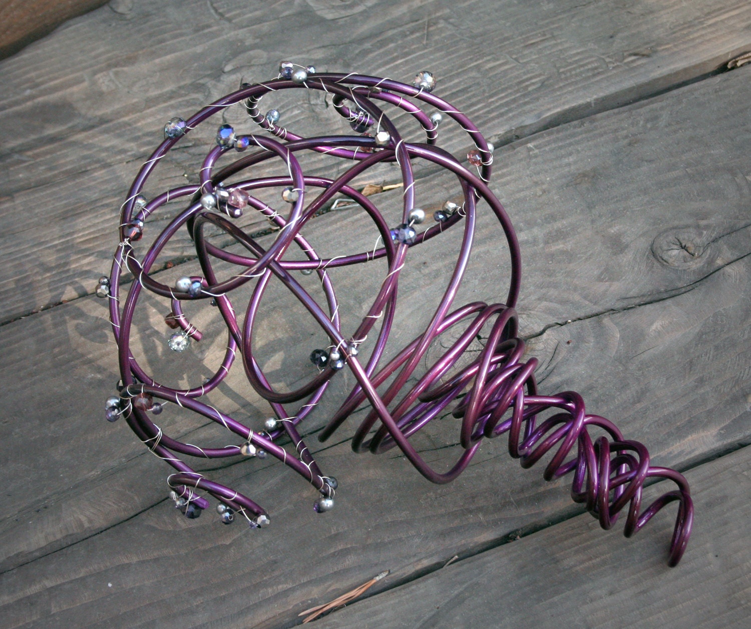 Custom Colored Alternative Wedding Bouquet in your choice of Color & Bling