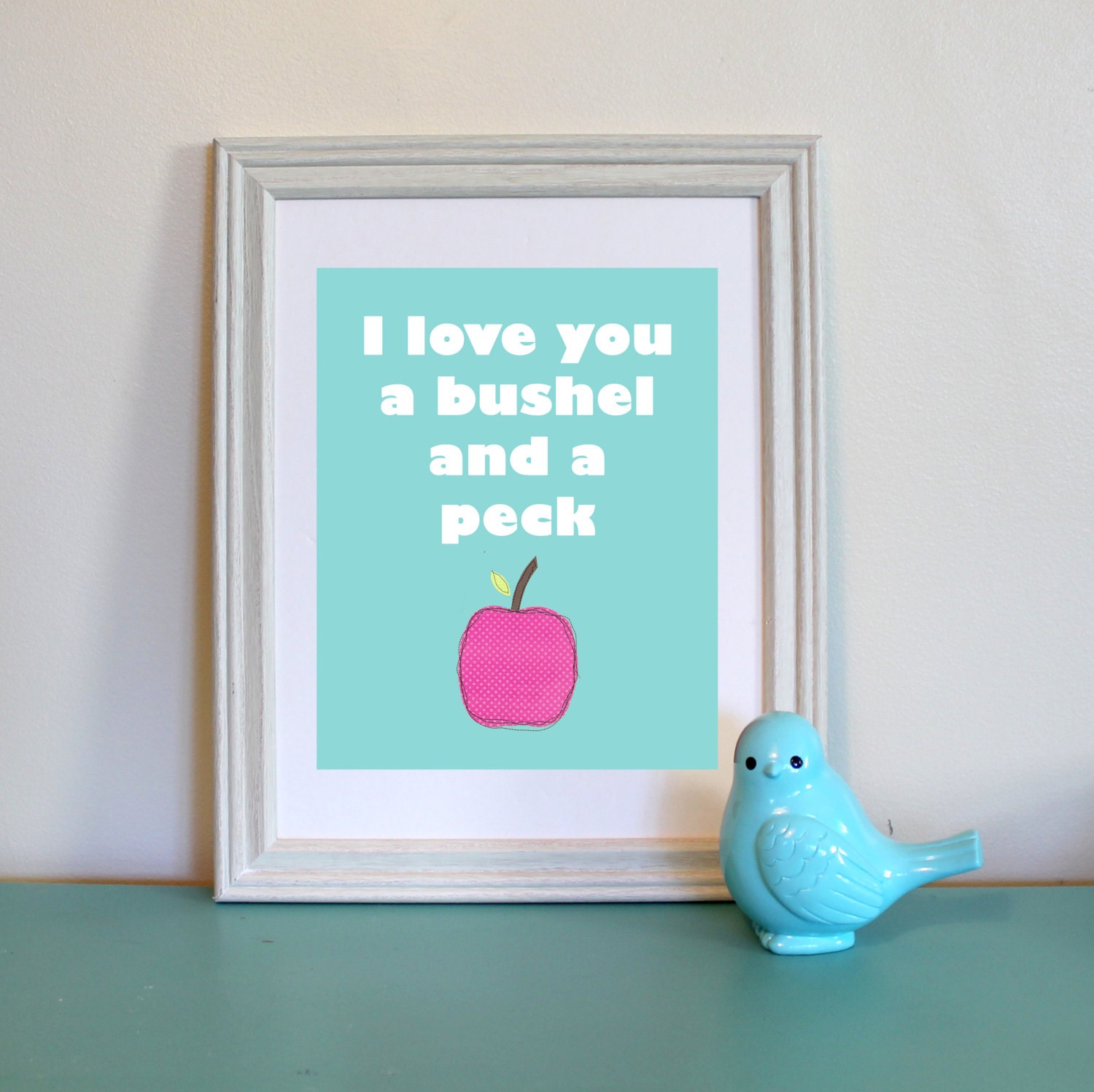 Bushel and a Peck Digital Print