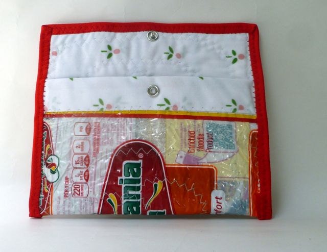Upcycled Snap Pouch