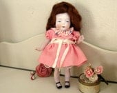 Jointed Bisque Doll 4 1/2 inches Tall