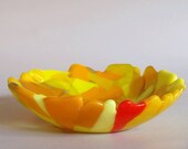 fused glass bowl