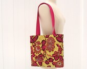 iPad and files tote made to order in your fabric choice