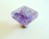 Fused Glass Cabinet Knob Drawer Pull