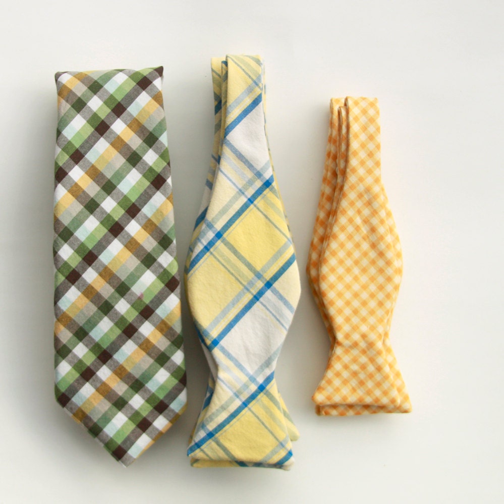 wedding party bow ties- custom order for Brendan