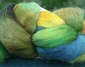 SALE Polwarth Wool Spinning Fiber - 'Aspen' SALE